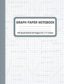 Paperback Graph Paper Notebook Book