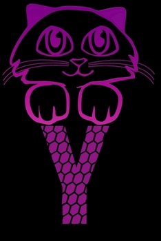 Letter Y : Monogram Journal / Notebook For Cats Lovers, Notebook for Women, Girls and School: Blank lined journal diary notebook Size at 6 x 9 with 120 pages