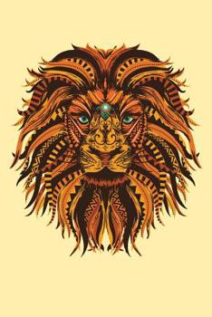 Paperback Lion Mandala: 6x9 Graph Paper Notebook, 120 pages Book