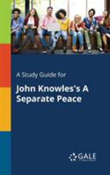 Paperback A Study Guide for John Knowles's A Separate Peace Book