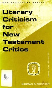 Paperback Literary Criticism for New Testament Critics Book