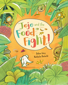 Hardcover Jojo and the Food Fight! Book