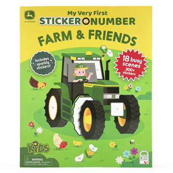 Misc. John Deere Kids Farm & Friends: My Very First Sticker by Number Book
