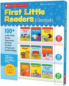 Paperback First Little Readers E-Storybooks: 100+ E-Books That Give Young Learners the Practice They Need to Progress and Succeed in Reading Book