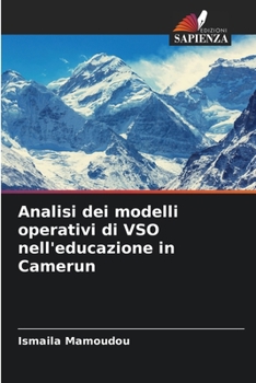 Paperback Analisi dei modelli operativi di VSO nell'educazione in Camerun [Italian] Book