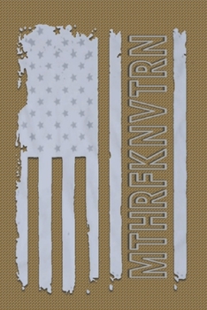 Paperback Mthrfknvtrn: Dot Grid: 6 x 9 Journal Book