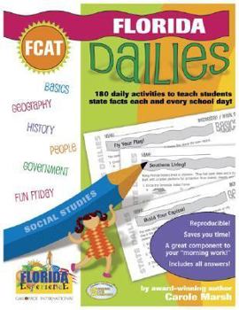 Spiral-bound Florida Dailies: 180 Daily Activities for Kids Book
