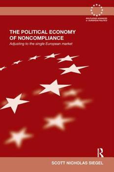 Hardcover The Political Economy of Noncompliance: Adjusting to the Single European Market Book