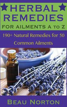 Paperback 190+ Herbal Remedies for 50 Common Ailments Book