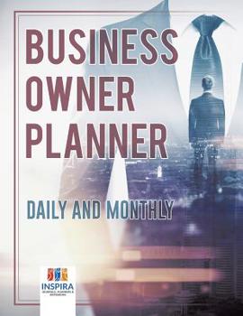 Paperback Business Owner Planner Daily and Monthly Book