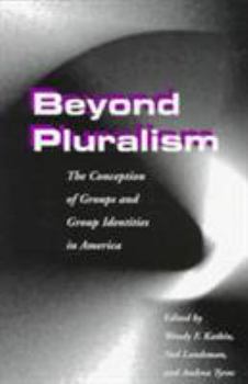 Paperback Beyond Pluralism: The Conception of Groups and Group Identities in America Book