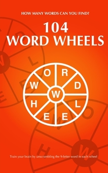Paperback 104 Word Wheels Book