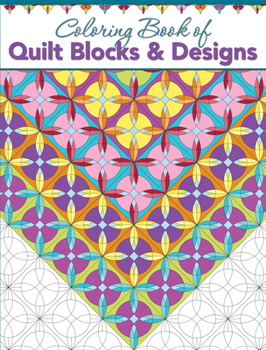 Paperback Coloring Book of Quilt Blocks & Designs Book