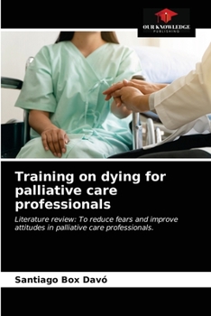 Paperback Training on dying for palliative care professionals Book