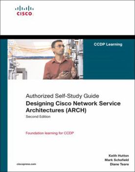 Hardcover Designing Cisco Network Service Architectures (ARCH): Authorized Self-Study Guide Book