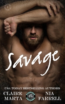 Paperback Savage: Midnight Raiders MC Book 1 Book