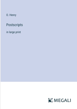 Paperback Postscripts: in large print Book