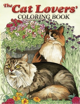 Paperback The Cat Lovers Coloring Book
