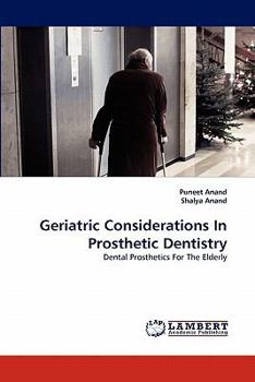 Paperback Geriatric Considerations in Prosthetic Dentistry Book