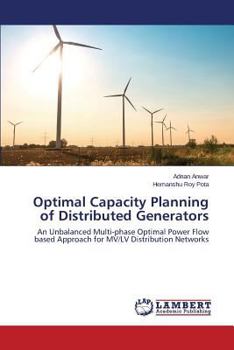 Paperback Optimal Capacity Planning of Distributed Generators Book