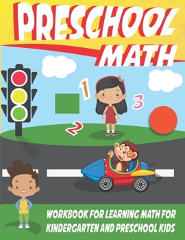 Paperback preschool math workbook for learning math for kindergarten: math workbook for kids grade 2, preschool workbooks age 3 Book