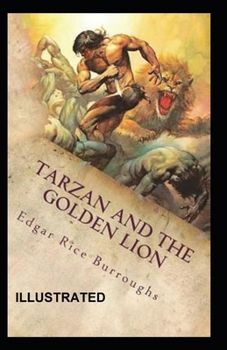 Paperback Tarzan and the Golden Lion Illustrated Book