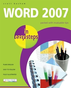 Paperback Word 2007 in Easy Steps Book