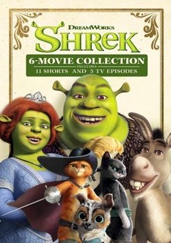 DVD Shrek 6-Movie Collection Book