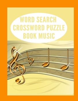 Word Search Crossword Puzzle Music: LOTS of puzzles = HOURS of fun GIANT full-page puzzles with BIG 20-point type 30 words cleverly hidden in every ... Easy to tear out, thanks to wide margins