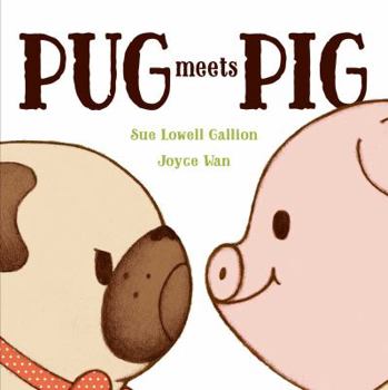 Hardcover Pug Meets Pig Book