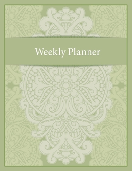 Paperback Weekly Planner: 8.5" x 11" No date, weekly planner with space for weekly notes and to-do lists. Book