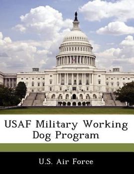 Paperback USAF Military Working Dog Program Book