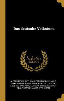 Hardcover Das deutsche Volkstum. [German] Book