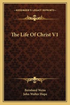 Paperback The Life Of Christ V1 Book