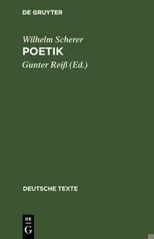 Hardcover Poetik [German] Book