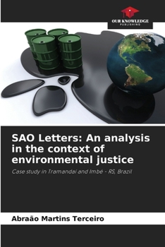 Paperback SAO Letters: An analysis in the context of environmental justice Book