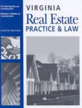 Paperback Virginia Real Estate Practice and Law, 8th Edition Book