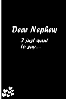 Dear Nephew: Feelings Journal - Grief Journal / A Journal of Loss and Remembrance / Grief Recovery Handbook / Books About Loss / Bereavement Journal / Grieving the Loss of Nephew