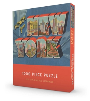 Misc. Howdy from New York Puzzle 1000 Piece Book