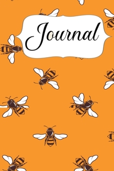 Paperback Journal: Bee Notebook, Bee Notebook Journal for Writing Book