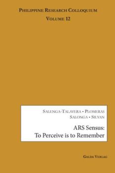 Paperback Ars Sensus: To Perceive is to Remember Book