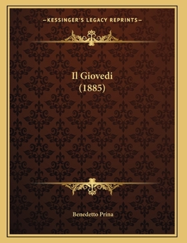 Paperback Il Giovedi (1885) [Italian] Book