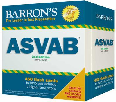 Cards Barron's ASVAB Flash Cards Book