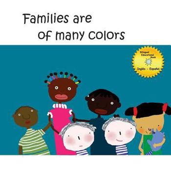 Paperback Families are of many colors Book