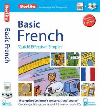 Paperback Berlitz Basic French (French and English Edition) Book