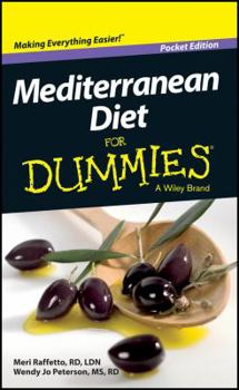Paperback Mediterranean Diet for Dummies Book