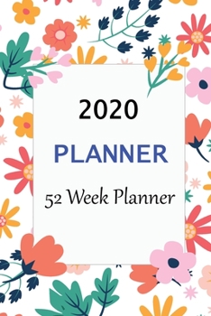 Paperback 2020 Planner: 2020 Planner for 52 weeks will help you plan for the year. size 6 x 9 inche Book