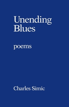 Paperback Unending Blues: Poems Book