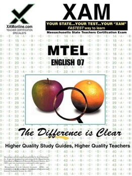 Paperback MTEL English 07 Book