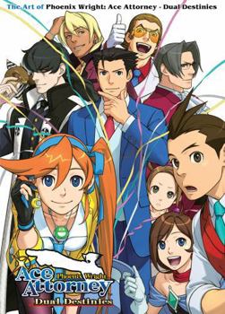 Paperback The Art of Phoenix Wright: Ace Attorney - Dual Destinies Book